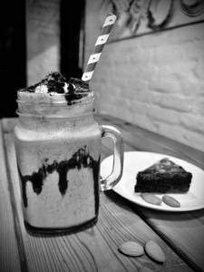 Walnut Brownie Shake