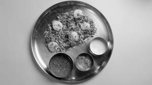 Masala Idli With Sambhar