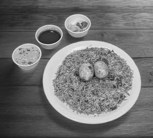 Egg Biryani [ 2 Egg ]