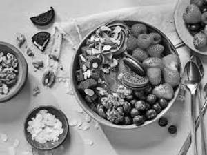 Brownie Fruit Bowl