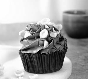 Hazelnut Truffle Cupcake