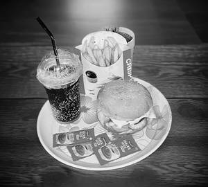 Burger Lover Combo (Veg)