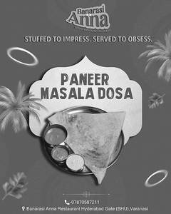 Paneer Masala Dosa