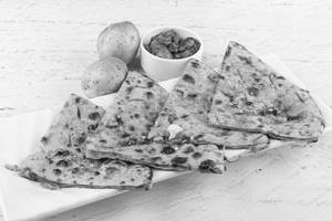 Aaloo Paratha Butter