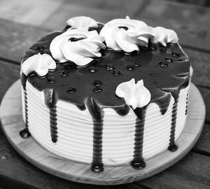 Vanilla Blueberry Cake (500g)