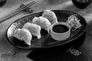 Three Mushroom & Cheese Gyoza