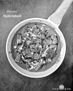 Paneer hyderabadi [mint flavour]
