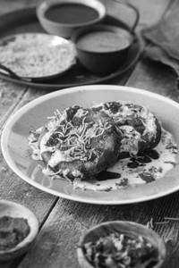 Crispy Tikki Chaat