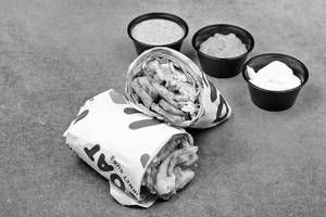 Julienne Grilled Chicken Wrap