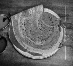 Ghee Podi Onion Dosa