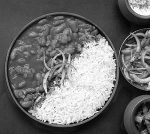 Rajma Chawal++lassi