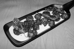 Grilled Potato In Pesto Sauce