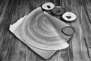 Ghee Masala Ravva Dosa