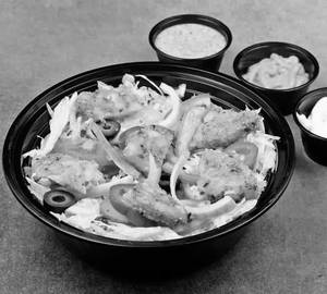 Crunchy Aloo Patty Salad