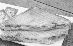 Grilled Plain Cheese Sandwich