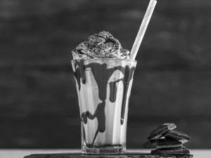 Kitkat Ice Cream Shake