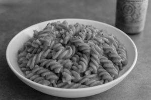 Red Sauce Millet Pasta.
