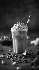 Cold Coffee With Ice Cream