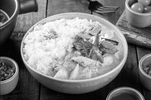 Thai Green Curry Chicken with Rice