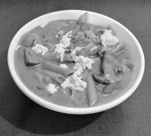 Penne With Creamy Mushroom Sauce Pasta
