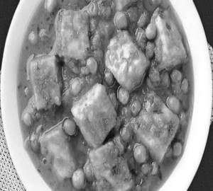 Matar Paneer + Tandori Roti + Jeera Rice