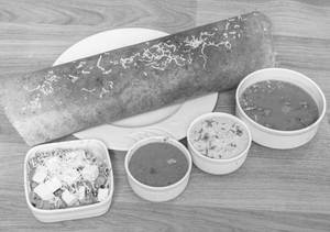 Paneer Cheese Masala Dosa