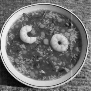 Prawn Rice Soup