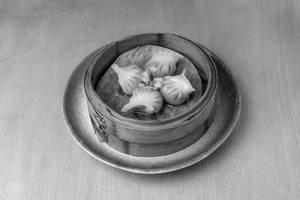 Bok choy & Mushroom Dumpling [ veg ]