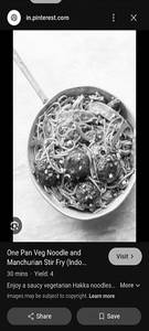 Veg Chowmein With Veg Manchurian [Serves 1]