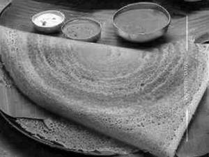 Ghee Onion Ravva Dosa