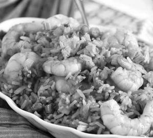 Shrimps Schezwan Fried Rice