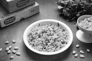 Cheese Corn Chaat