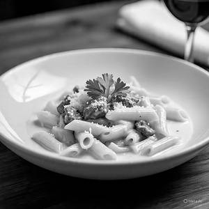 Alfredo Non Veg Pasta