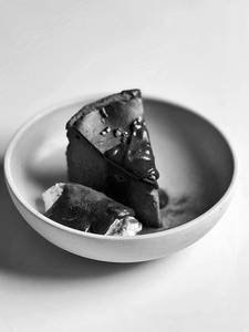 Dark Chocolate Burnt Basque Cheesecake