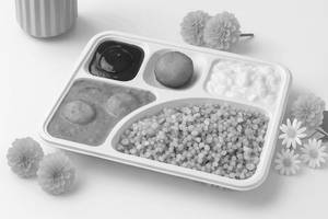Grand Vrat Thali with Dum Aloo