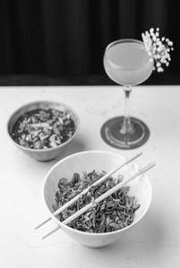 Black Bean Soba Noodles