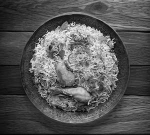 Chicken biryani with extra chicken