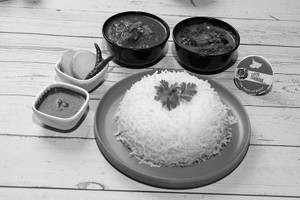 Aloo Dum Rice Bowl