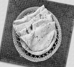 4 plain tawa roti