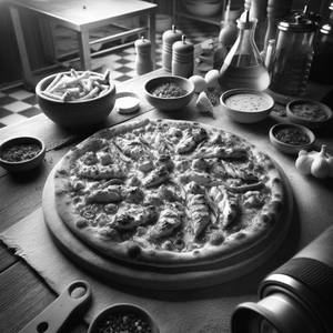 One Bite Chicken Gardenia Pizza