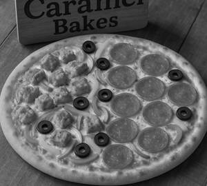 Mix N Match Large Non Veg Pizza ( 2 Flavours In 1 Pizza )