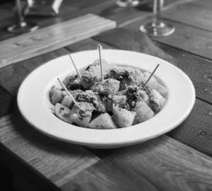 Aloo Tawa Chaat 