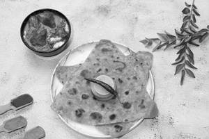 Any Ghee Paratha With Paneer Masala