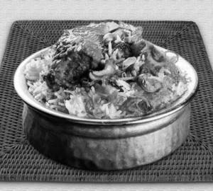 Chicken leg biryani