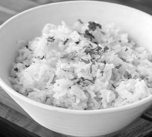 Jeera Garlic Rice