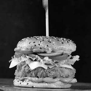 Chicken crispy burger