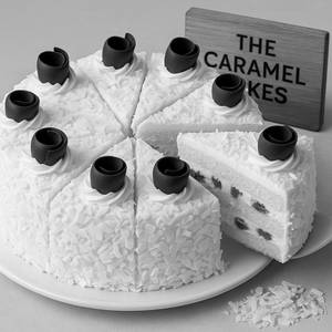 White Forest Cake