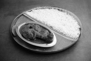 Chicken Kosha with Rice