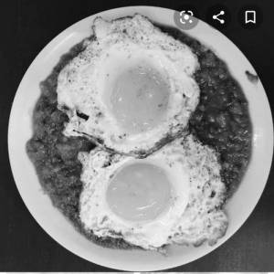 Butter Double Egg Masala Fry