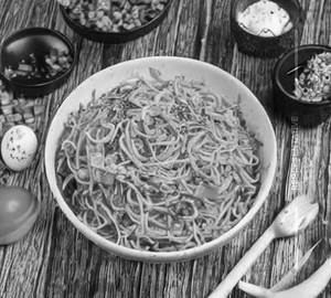 Schezwan Noodle Egg